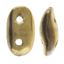 Load image into Gallery viewer, Czech Waves 3x7mm Crystal Full Amber Qty:10g