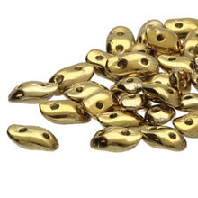 Load image into Gallery viewer, Czech Waves 3x7mm Crystal Full Amber Qty:10g