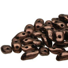 Load image into Gallery viewer, Czech Waves 3x7mm Jet Bronze Qty:10g