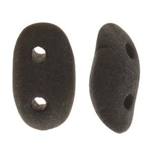 Load image into Gallery viewer, Czech Waves 3x7mm Jet Matte Qty:10g