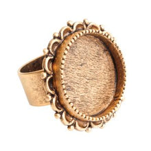 Load image into Gallery viewer, Antique Gold Ornate Ring by Nunn Design Qty:1