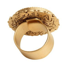 Load image into Gallery viewer, Antique Gold Ornate Ring by Nunn Design Qty:1