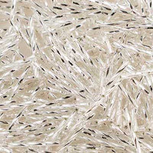 Load image into Gallery viewer, Czech Bugles 30mm Twisted Crystal Silver Lined Qty:40