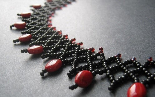Netted Beading Stitch
