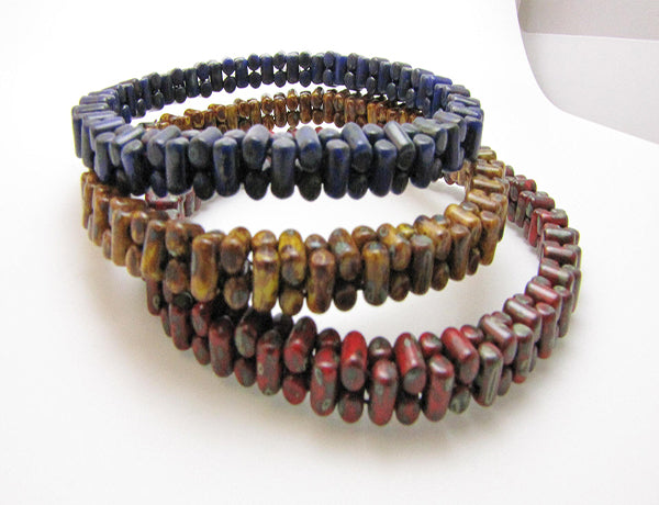 Project by The Beading Room: Rulla Round Bangles