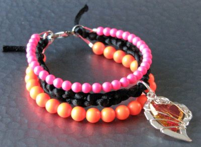project by the beading room: lovin’ neon bracelet