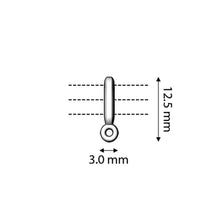 Load image into Gallery viewer, 8/0 Bead Ending 'Zakros' Rose Gold Plated Qty: 1

