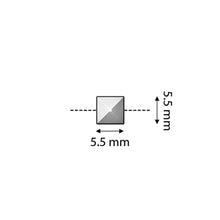 Load image into Gallery viewer, 8/0 Bead Substitute 'Vigla' 24K Gold Plated Qty: 1
