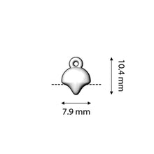 Load image into Gallery viewer, Ginko Bead Ending 'Kastro' 24k Gold Plated Qty: 1
