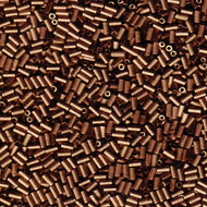 Miyuki Bugles 3mm 2006 (#1) Dark Bronze Matte Metallic (8g)