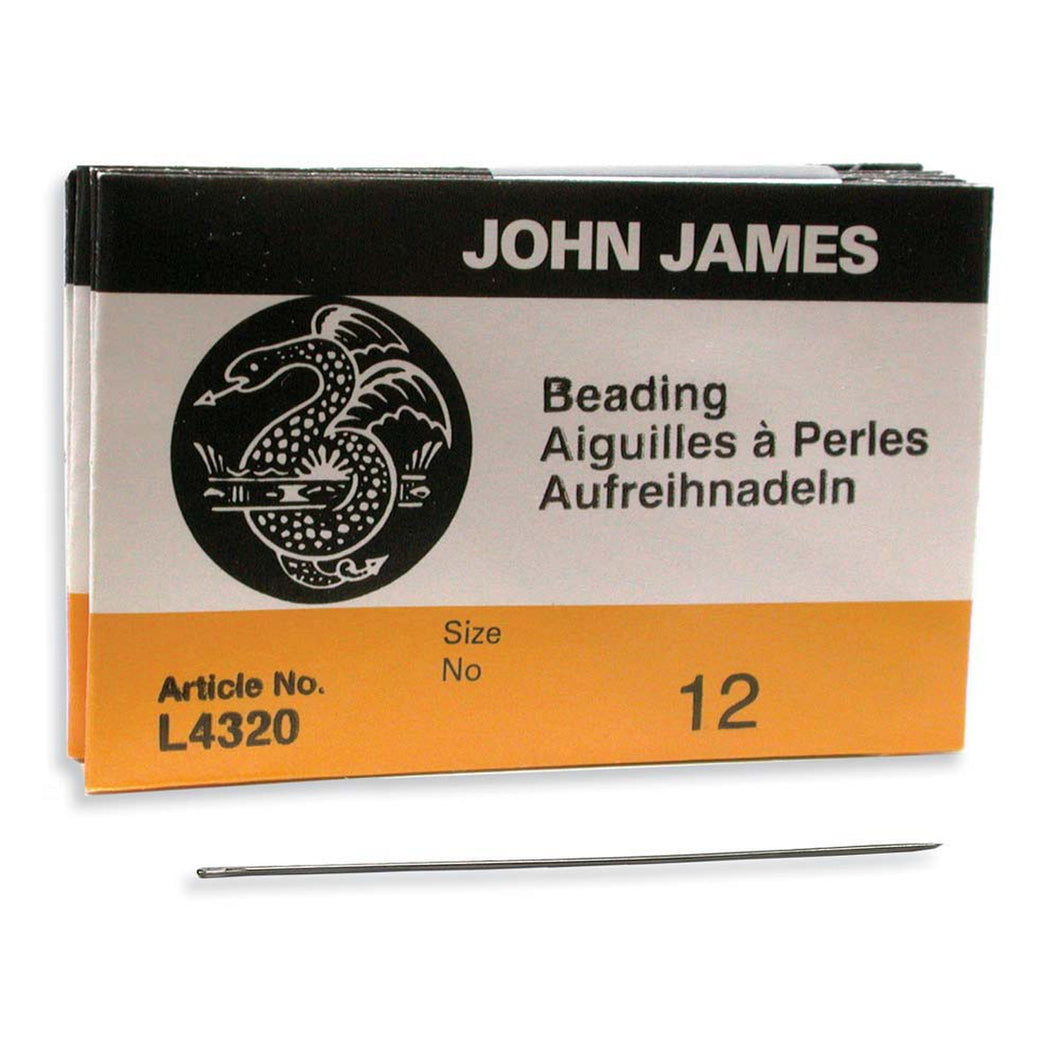 John James Needles #12 Longs Qty:1 pack of 25