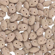 Czech Superduo Beads 2.5x5mm Bondeli Matte Cappuccino Qty:10g