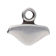 Load image into Gallery viewer, Chevron Duo Bead Ending 'Mikronisi' Antique Silver Plated Qty: 1
