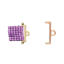 Load image into Gallery viewer, 11/0 Bead Ending 'Topolia ii' Rose Gold Plated Qty: 1
