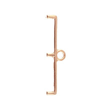 Load image into Gallery viewer, 11/0 Bead Ending 'Topolia iii' Rose Gold Plated Qty: 1
