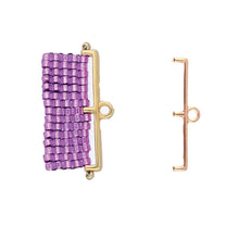 Load image into Gallery viewer, 11/0 Bead Ending 'Topolia iii' Rose Gold Plated Qty: 1
