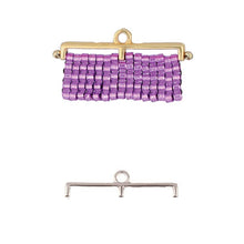 Load image into Gallery viewer, 11/0 Bead Ending 'Topolia iii' Antique Silver Plated Qty: 1
