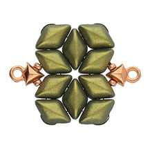 Load image into Gallery viewer, GemDuo Bead Ending 'Kleftiko' Rose Gold Plated Qty: 1
