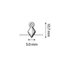 Load image into Gallery viewer, GemDuo Bead Ending 'Sykia' 24K Gold Plated Qty: 1

