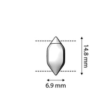 Load image into Gallery viewer, GemDuo Magnetic Clasp 'Ralaki' 24K Gold Plated Qty: 1
