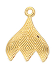 Load image into Gallery viewer, GemDuo Bead Ending 'Tourlos III' 24K Gold Plated Qty: 1
