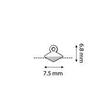 Load image into Gallery viewer, GemDuo Bead Ending 'Komia' 24K Gold Plated Qty: 1
