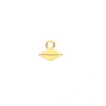 Load image into Gallery viewer, GemDuo Bead Ending 'Komia' 24K Gold Plated Qty: 1
