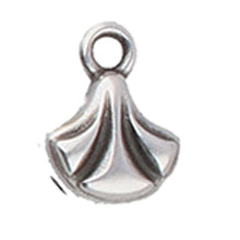 Load image into Gallery viewer, Ginko Bead Ending 'Padanassa' Antique Silver Plated Qty: 1
