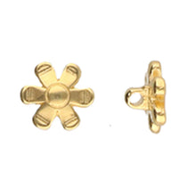 Load image into Gallery viewer, 11/0 Bead Substitute 'Gerani' 24K Gold Plated Qty: 1
