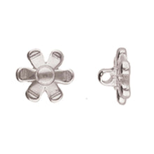 Load image into Gallery viewer, 11/0 Bead Substitute 'Gerani' Antique Silver Plated Qty: 1
