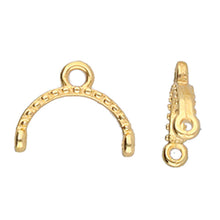Load image into Gallery viewer, 11/0 Bead Ending 'Skaloti ii' 24K Gold Plated Qty: 1
