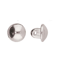 Load image into Gallery viewer, 8/0 Bead Substitute 'Kymo' Antique Silver Plated Qty: 1
