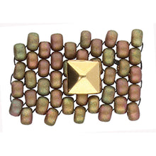 Load image into Gallery viewer, 8/0 Bead Substitute 'Vigla' 24K Gold Plated Qty: 1
