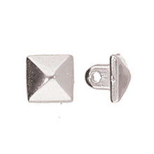 Load image into Gallery viewer, 8/0 Bead Substitute 'Vigla' Antique Silver Plated Qty: 1
