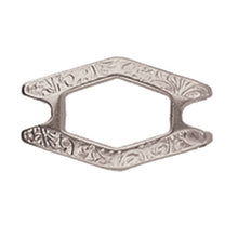 Load image into Gallery viewer, Superduo Connector 'Alado' Antique Silver Plated Qty: 1
