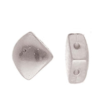 Load image into Gallery viewer, Silky Side Bead 'Kardiani' Antique Silver Plated Qty:1
