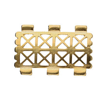 Load image into Gallery viewer, Tila Connector 'Faragas' 24k Gold Plated Qty: 1
