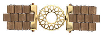 Load image into Gallery viewer, Tila Connector 'Detis' 24K Gold Plated Qty: 1
