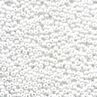 Czech Seedbeads 11/0 Chalk Matte