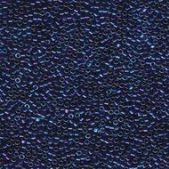 Miyuki Delica 11/0 1005 (DB) Metallic Purple/Gold Iris  Qty:5g Tube