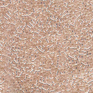 Miyuki Delica 11/0 1203 (DB) Pink Mist Silver Lined Qty:5g Tube