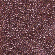 Miyuki Delica 11/0 1204 (DB) Mauve Silver Lined Qty:5g Tube