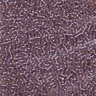 Miyuki Delica 11/0 1205 (DB) Light Amethyst Silver Lined Qty:5g Tube