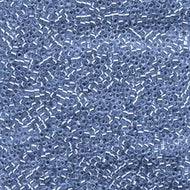 Miyuki Delica 11/0 1210 (DB) Azure Silver Lined Qty:5g Tube