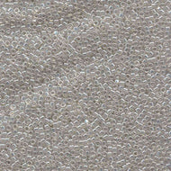 Miyuki Delica 11/0 1231 (DB) Grey Mist Transparent Luster Qty:5g Tube