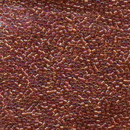 Miyuki Delica 11/0 1242 (DB) Dark Cranberry Transparent AB Qty:5g Tube