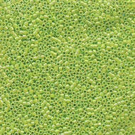 Miyuki Delica 11/0 1246 (DB) Lime Transparent AB Qty:5g Tube
