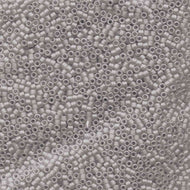 Miyuki Delica 11/0 1271 (DB) Grey Mist Matte Qty:5g Tube