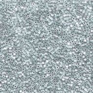 Miyuki Delica 11/0 1286 (DB) Grey Mist Matte AB Qty:5g Tube