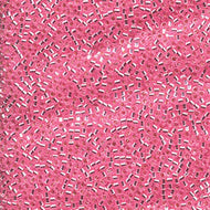 Miyuki Delica 11/0 1335 (DB) Light Pink Silver Lined (dyed) Qty:5g Tube